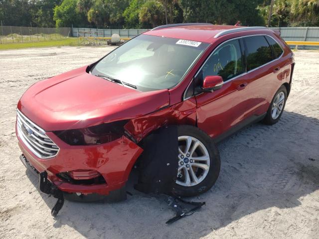 Photo 9 from auction – 2020 FORD EDGE SEL with VIN 2FMPK3J9XLBA83183