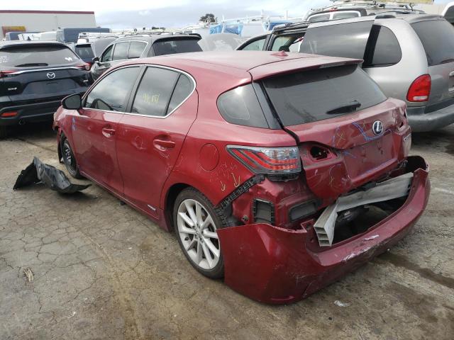 Photo 3 from auction – 2011 LEXUS CT 200 with VIN JTHKD5BH7B2028560