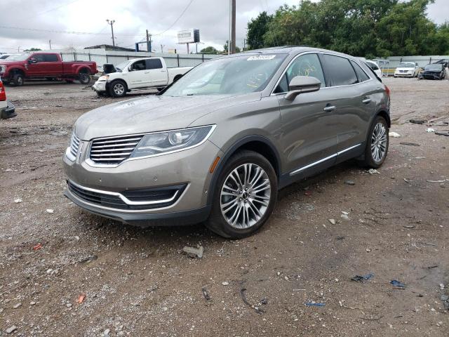 LINCOLN MKX RESERV 2016 with VIN 2LMTJ6LR1GBL70888 - Photo from auction