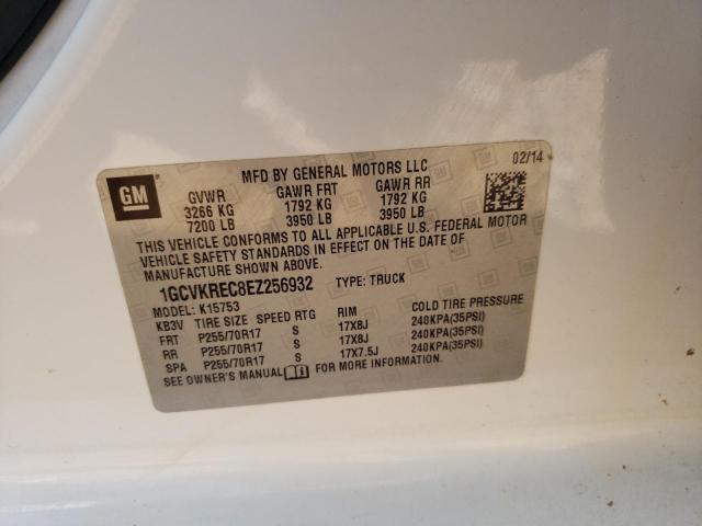 Photo 10 from auction – 2014 CHEVROLET SILVERADO with VIN 1GCVKREC8EZ256932