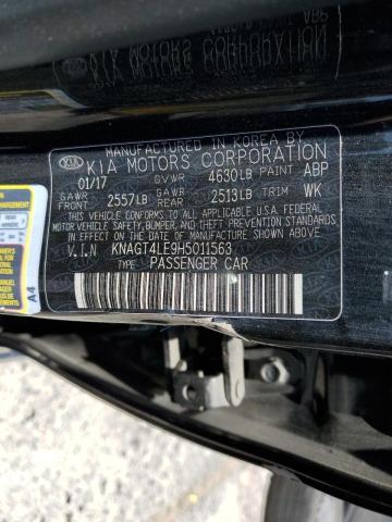 Photo 10 from auction – 2017 KIA OPTIMA HYB with VIN KNAGT4LE9H5011563