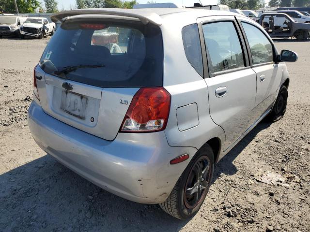 Photo 4 from auction – 2007 CHEVROLET AVEO BASE with VIN KL1TD66687B704324