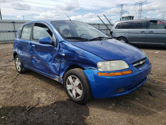 CHEVROLET AVEO BASE 2006 with VIN KL1TD66636B631345 - Photo from auction