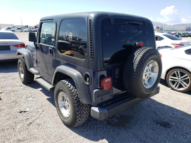 Photo 3 from auction – 2001 JEEP WRANGLER / with VIN 1J4FA49S51P348172