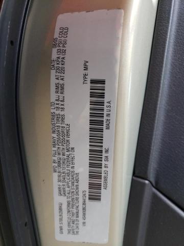 Photo 10 from auction – 2006 SUBARU B9 TRIBECA with VIN 4S4WX86C864412475