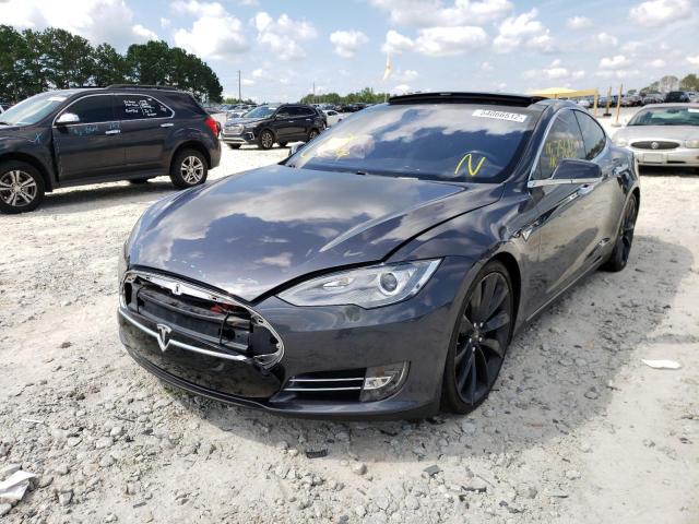 Photo 2 from auction – 2015 TESLA MODEL S 85 with VIN 5YJSA1H26FFP68593