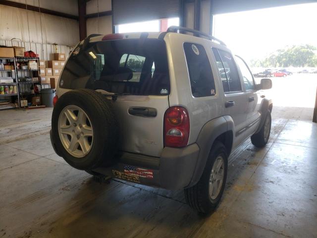 Photo 4 from auction – 2004 JEEP LIBERTY SP with VIN 1J4GL48K34W304679