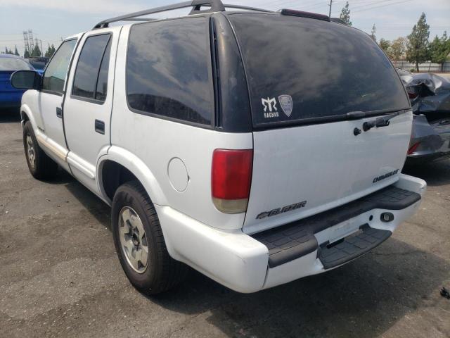 Photo 3 from auction – 2002 CHEVROLET BLAZER with VIN 1GNDT13WX2K236281