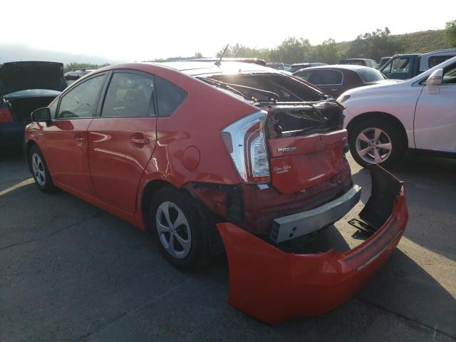 Photo 3 from auction – 2013 TOYOTA PRIUS with VIN JTDKN3DU6D1616682