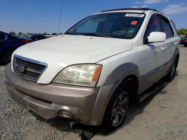 Photo 9 from auction – 2005 KIA SORENTO EX with VIN KNDJD733555343064