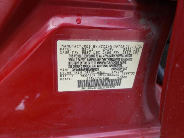 Photo 10 from auction – 2011 NISSAN SENTRA with VIN 3N1AB6AP5BL690320