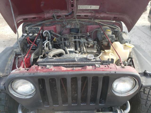 Photo 7 from auction – 1999 JEEP WRANGLER / with VIN 1J4FY19S7XP475220