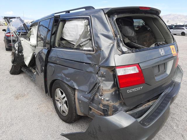 Photo 3 from auction – 2007 HONDA ODYSSEY EX with VIN 5FNRL38757B415005