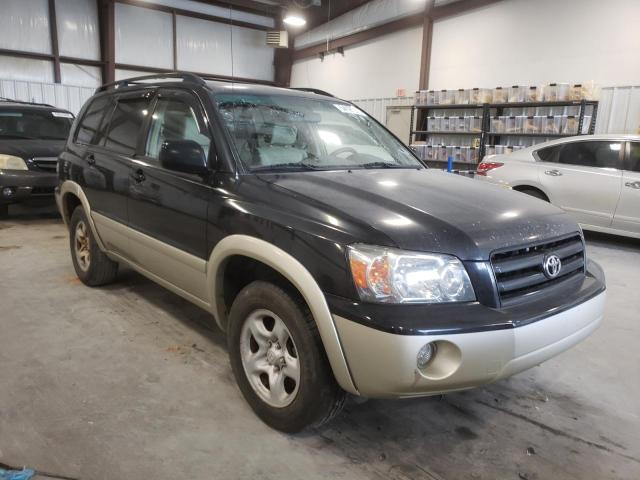 TOYOTA HIGHLANDER 2006 with VIN JTEDD21A560136962 - Photo from auction