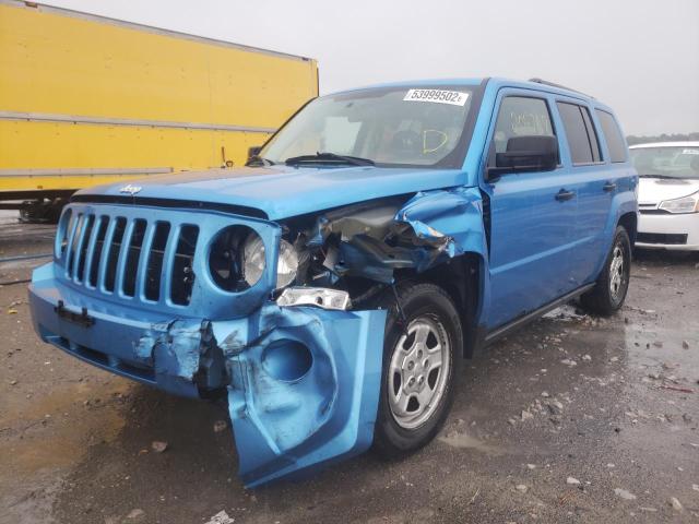 Photo 2 from auction – 2008 JEEP PATRIOT SP with VIN 1J8FT28048D781572
