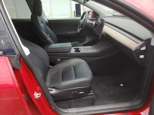 Photo 5 from auction – 2021 TESLA MODEL Y with VIN 5YJYGDED2MF163306