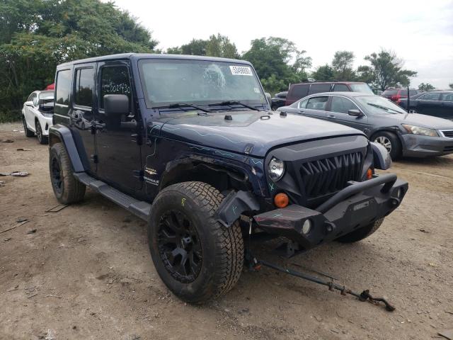 JEEP WRANGLER U 2013 with VIN 1C4HJWEG5DL554499 - Photo from auction