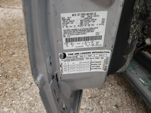 Photo 10 from auction – 2011 FORD F150 SUPER with VIN 1FTEW1CM2BFC65950
