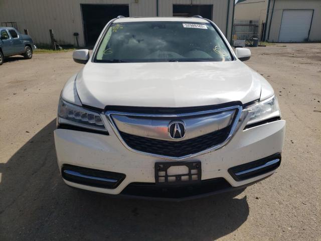 Photo 9 from auction – 2014 ACURA MDX TECHNO with VIN 5FRYD4H66EB002205