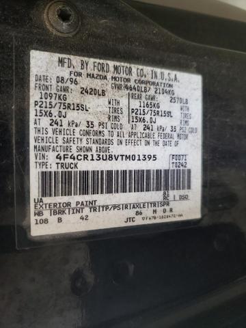 Photo 10 from auction – 1997 MAZDA B3000 with VIN 4F4CR13U8VTM01395