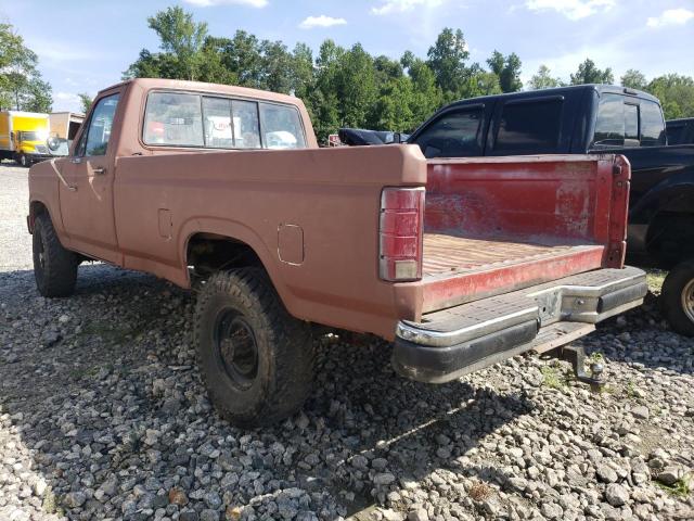 Photo 3 from auction – 1986 FORD F250 with VIN 1FTHF26H4GNB36073