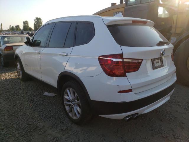 Photo 3 from auction – 2013 BMW X3 XDRIVE2 with VIN 5UXWX9C59D0A20739
