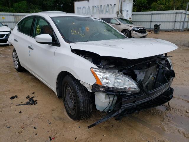 NISSAN SENTRA S 2015 with VIN 3N1AB7AP6FL695666 - Photo from auction