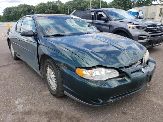 CHEVROLET MONTE CARL 2002 with VIN 2G1WW12E829133291 - Photo from auction