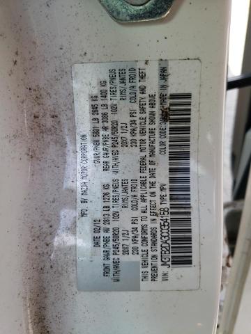 Photo 10 from auction – 2012 MAZDA CX-9 with VIN JM3TB2DA3C0354158