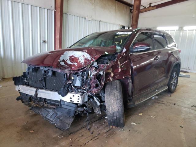 Photo 2 from auction – 2017 TOYOTA HIGHLANDER with VIN 5TDKZRFH4HS202011