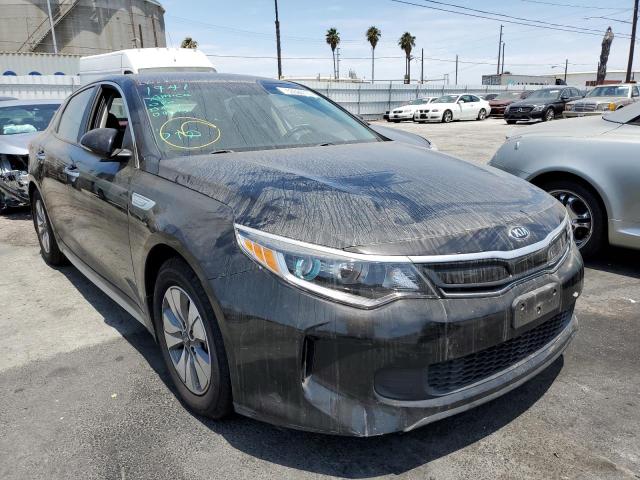 KIA OPTIMA HYB 2017 with VIN KNAGT4LE9H5011563 - Photo from auction