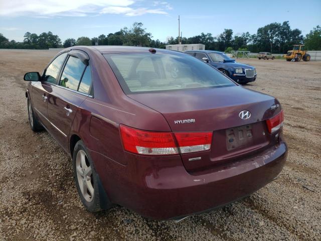 Photo 3 from auction – 2008 HYUNDAI SONATA SE with VIN 5NPEU46FX8H298133