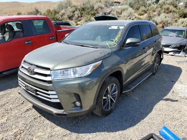 Photo 2 from auction – 2019 TOYOTA HIGHLANDER with VIN 5TDJZRFH3KS702115