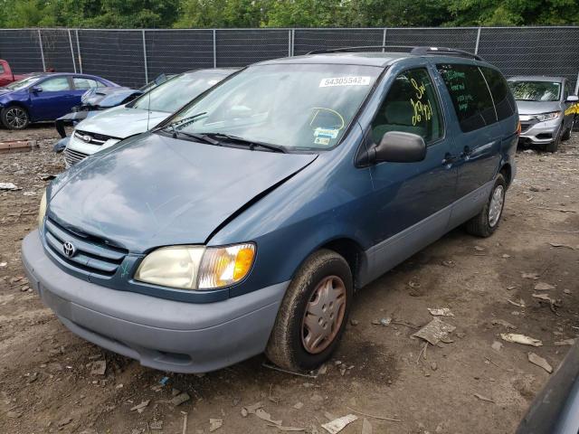 Photo 2 from auction – 2002 TOYOTA SIENNA LE with VIN 4T3ZF13C22U505893