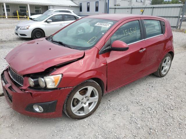 Photo 2 from auction – 2014 CHEVROLET SONIC LTZ with VIN 1G1JE6SB6E4219478