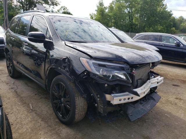 HONDA PILOT SE 2021 with VIN 5FNYF6H27MB023941 - Photo from auction