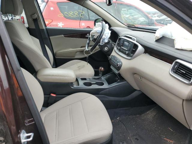 Photo 5 from auction – 2016 KIA SORENTO LX with VIN 5XYPG4A35GG078787
