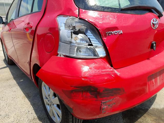 Photo 9 from auction – 2011 TOYOTA YARIS with VIN JTDKT4K33B5343017