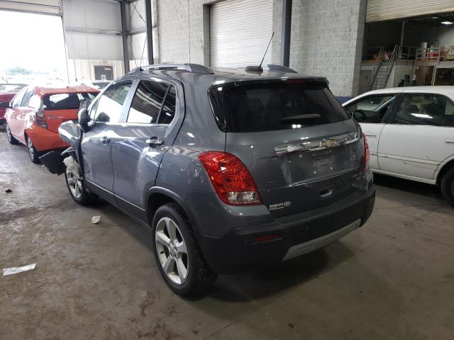 Photo 3 from auction – 2015 CHEVROLET TRAX LTZ with VIN KL7CJTSB9FB095629