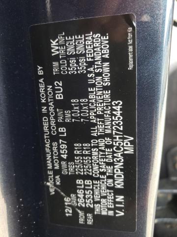 Photo 10 from auction – 2017 KIA SPORTAGE E with VIN KNDPN3AC5H7235443