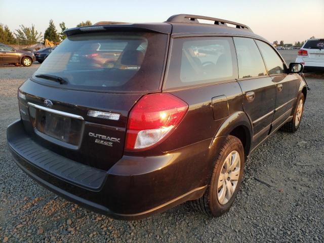 Photo 4 from auction – 2009 SUBARU OUTBACK with VIN 4S4BP60C696324237