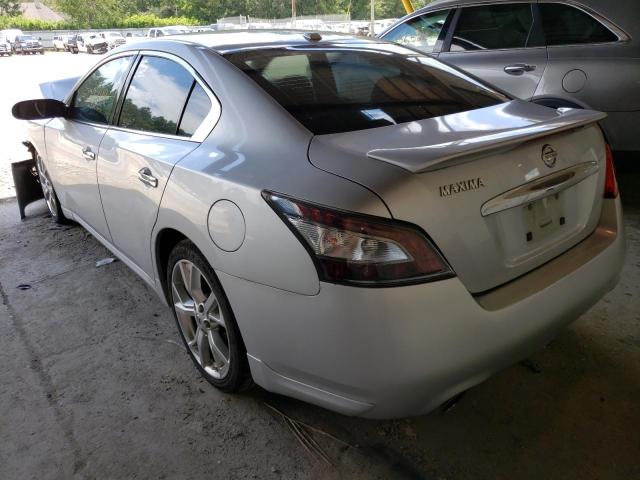 Photo 3 from auction – 2012 NISSAN MAXIMA S with VIN 1N4AA5AP0CC829752