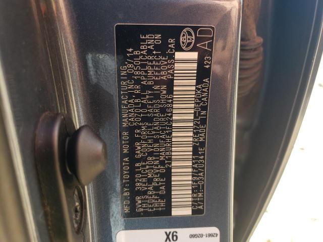Photo 10 from auction – 2015 TOYOTA COROLLA L with VIN 2T1BURHE1FC246846