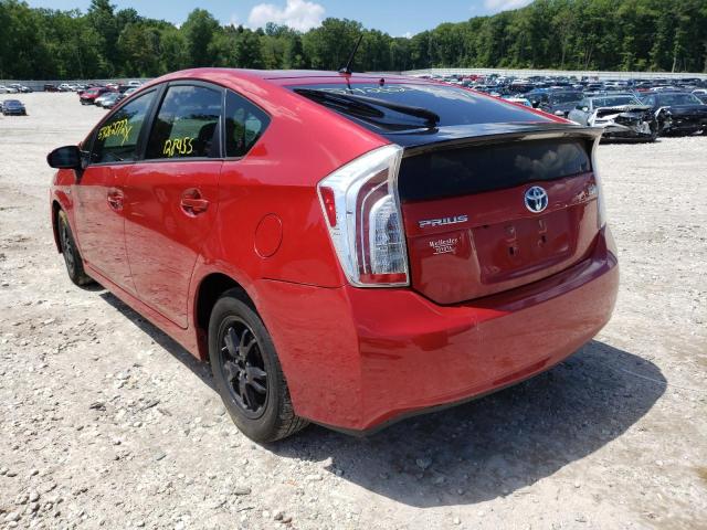 Photo 3 from auction – 2013 TOYOTA PRIUS with VIN JTDKN3DU1D0352387