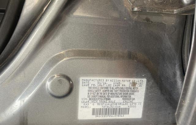 Photo 10 from auction – 2016 NISSAN VERSA NOTE with VIN 3N1CE2CP2GL378565