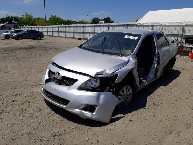 Photo 2 from auction – 2010 TOYOTA COROLLA BA with VIN 1NXBU4EE8AZ335201