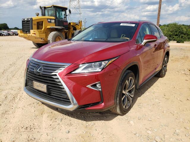 Photo 2 from auction – 2017 LEXUS RX 350 BAS with VIN 2T2ZZMCA5HC077016