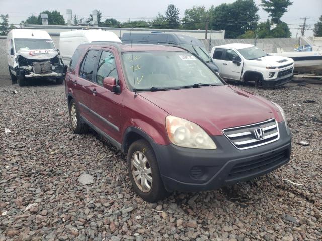 HONDA CR-V EX 2005 with VIN SHSRD78825U346552 - Photo from auction