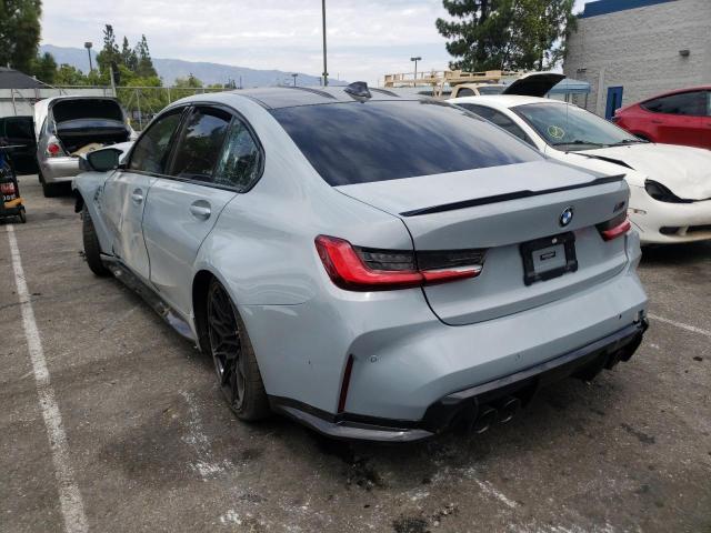 Photo 3 from auction – 2021 BMW M3 COMPETI with VIN WBS33AY08MFK85993