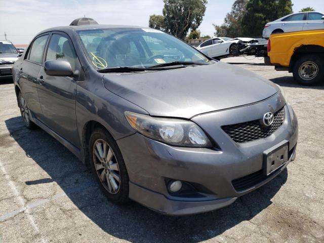 TOYOTA COROLLA BA 2009 with VIN 2T1BU40E09C116995 - Photo from auction